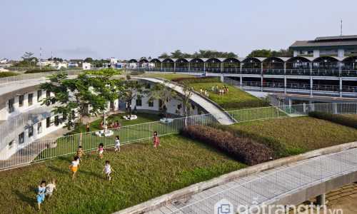 Trường mầm non ở Biên Hòa - Công trình kiến trúc đẹp ở Việt Nam