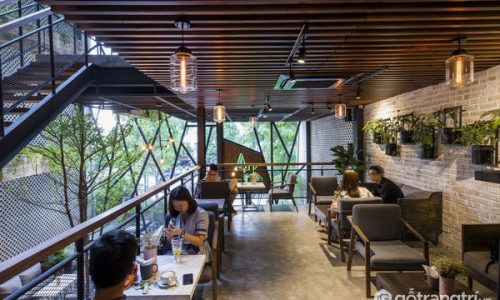 An' Garden Café- khi thiết kế công nghiệp trở nên nghệ thuật