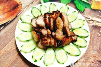 Ba chỉ nướng mật ong ngọt ngào, ngửi mùi từ xa thôi đã phát thèm