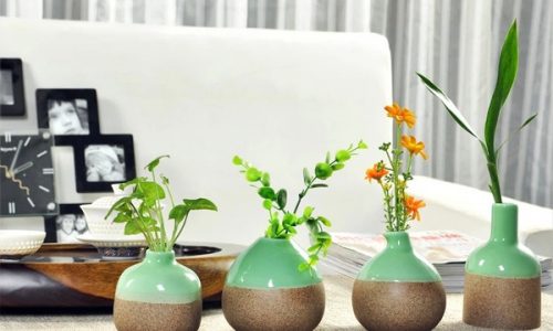 Bí quyết trang trí nhà đẹp từng centimet với phụ kiện bằng sứ