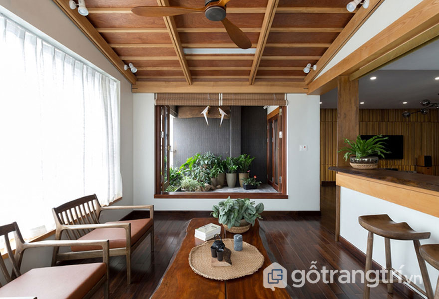 Nhà vườn kiểu Nhật - Ảnh Hoàng Lê