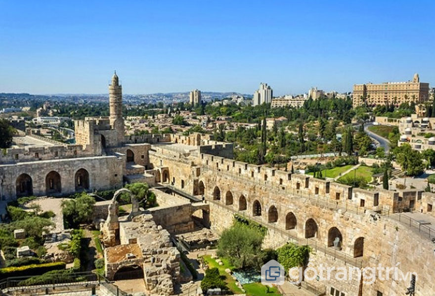 Kiến trúc độc đáo đẹp không thể bỏ qua khi đến với Jerusalem