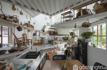 Thiết kế nhà ở xếp tầng linh hoạt tạo nên 7 tầng sống đặc biệt