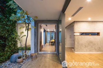 Thiết kế không gian xanh giúp ngôi nhà bừng sáng và thông thoáng