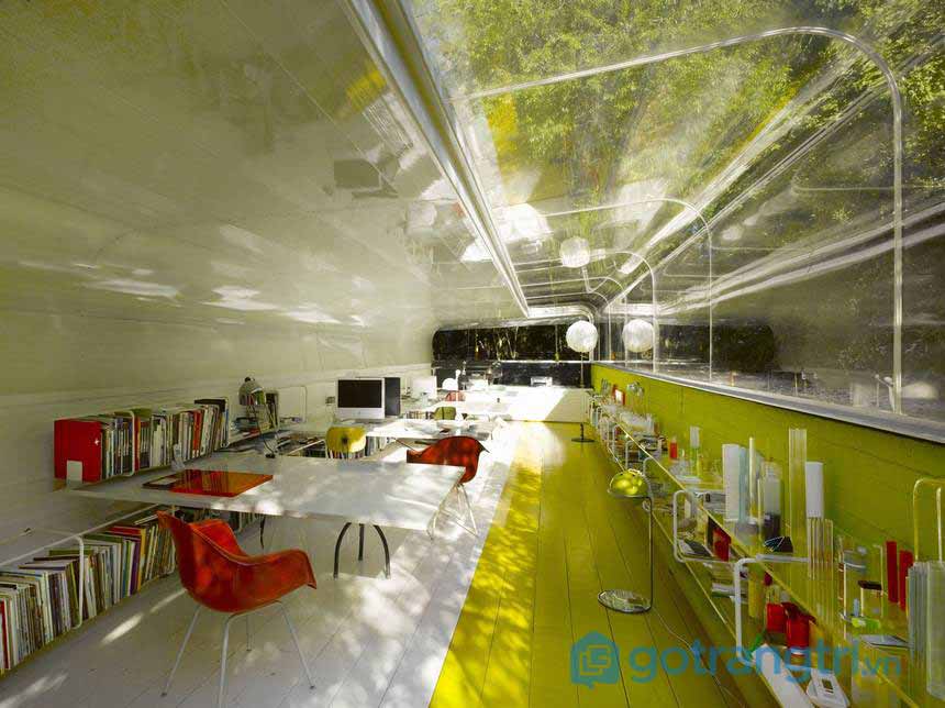 Thiết kế nội thất văn phòng của Selgas Cano