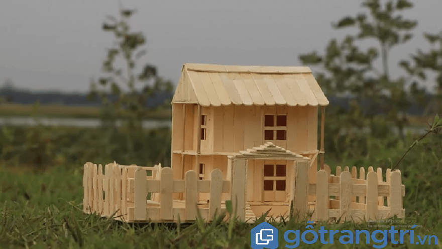 Khéo tay hay làm: Hướng dẫn cách làm nhà gỗ mini cực đơn giản | Gỗ ...