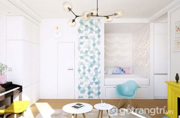 Lộ diện căn hộ 42m2 tràn ngập không gian sống với tông màu trắng