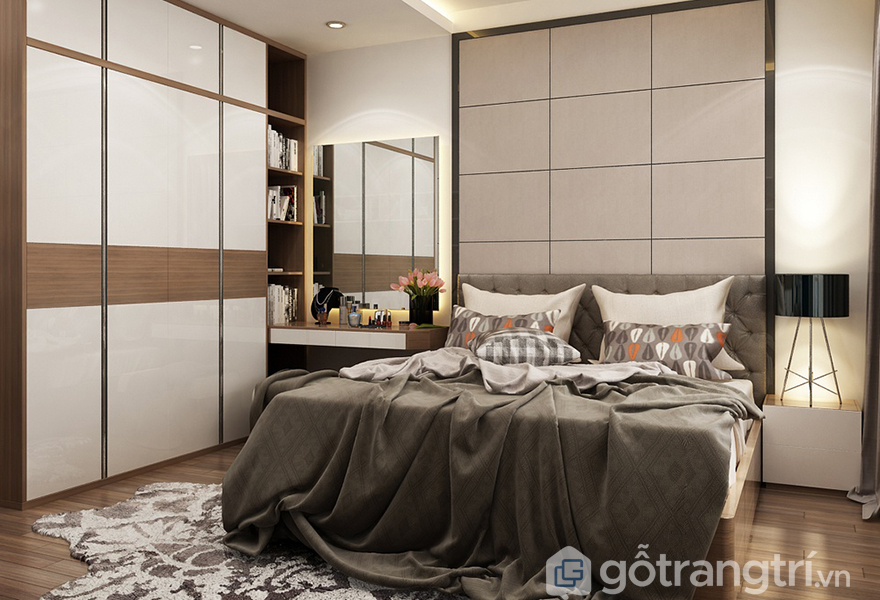 Thiết kế hiện đại trong phòng ngủ bố mẹ