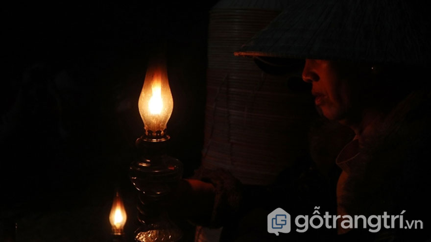 Chợ nón làng An Hành Tây - Ảnh: Bảo Lâm