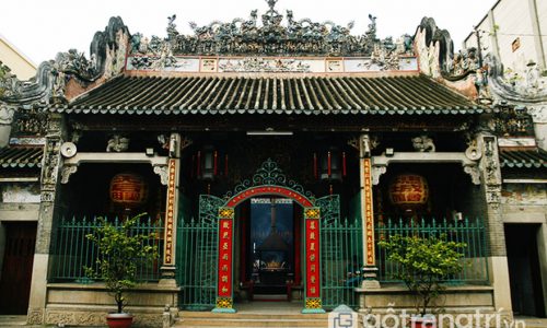Chùa bà Thiên Hậu - Di tích kiến trúc nghệ thuật cấp quốc gia 1993