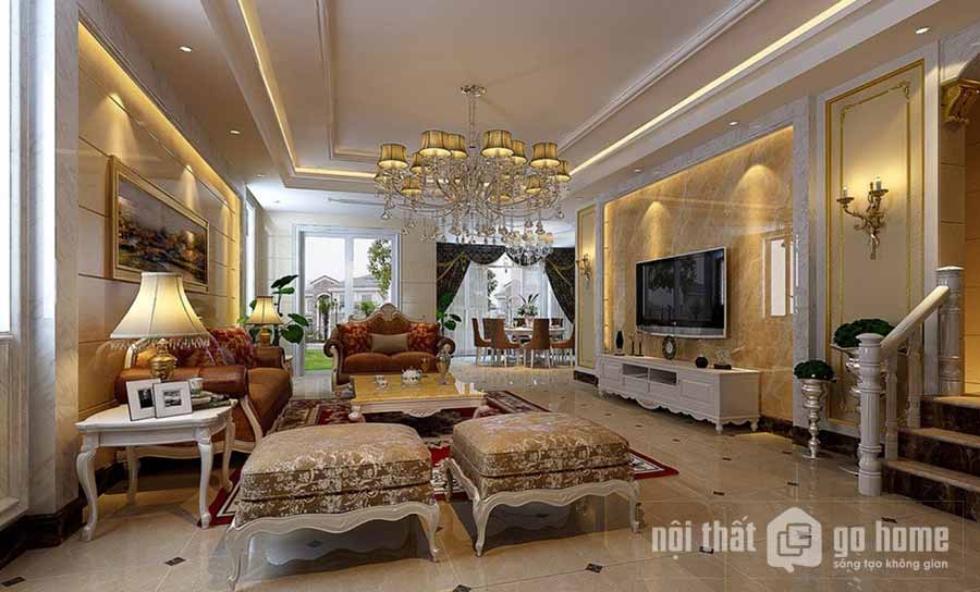 NHỮNG ĐỀU CẦN BIẾT KHI THIẾT KẾ NỘI THẤT CHUNG CƯ PHONG CÁCH TÂN CỔ ĐIỂN &MDASH; GỖ TRANG TRÍ