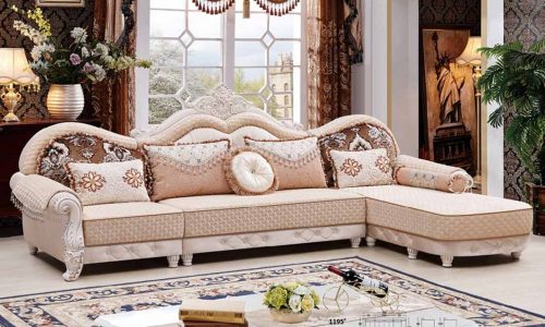 Chiêm ngưỡng nội thất phòng khách biệt thự sang trọng kiểu Pháp