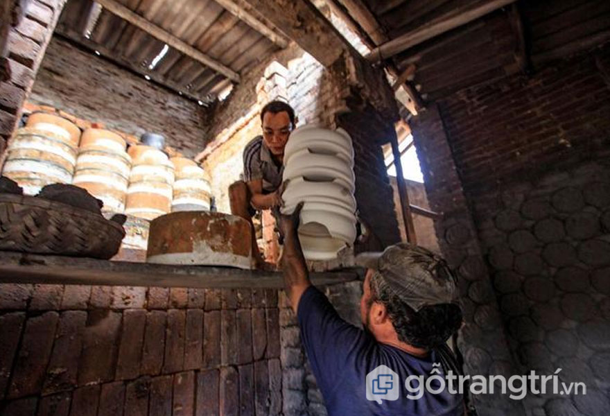 Làng gốm Kim Lan - Ảnh: Nghiêm Phú Lâm