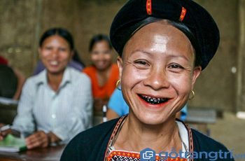 Độc đáo phong tục nhuộm răng đen của phụ nữ người Lự ở Lai Châu