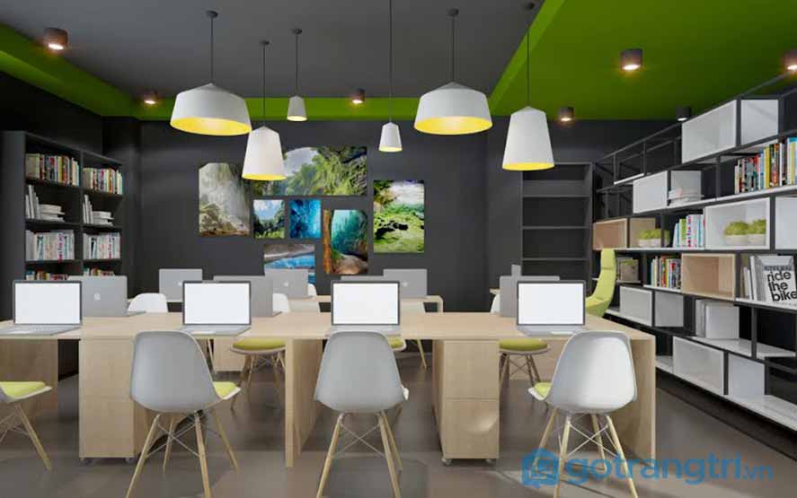 Thiết kế nội thất văn phòng không có yếu tố không gian xanh