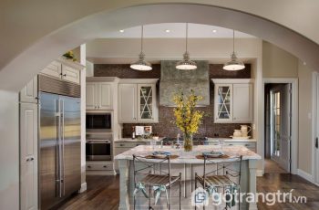 15 mẫu sàn gỗ công nghiệp tỏa sáng căn bếp gia đình – Phần 2