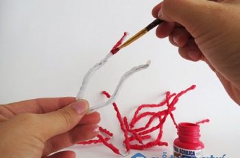 Sáng tạo hay với keo nến: Cây san hô trang trí nhà độc đáo