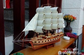 Bài trí thuyền buồm phong thủy đúng cách mang tài lộc vô nhà