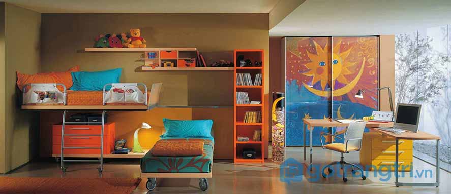 8 mẫu thiết kế nội thất phòng ngủ giúp bé thông minh hơn | Gỗ Trang Trí Thiết kế nội thất phòng ngủ trẻ nhỏ