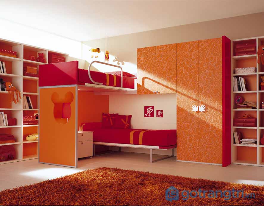 8 mẫu thiết kế nội thất phòng ngủ giúp bé thông minh hơn | Gỗ Trang Trí