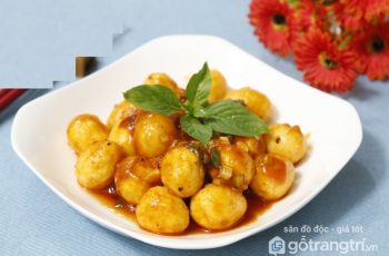 Cách làm trứng cút sốt chua ngọt đậm đà, thơm nức mũi