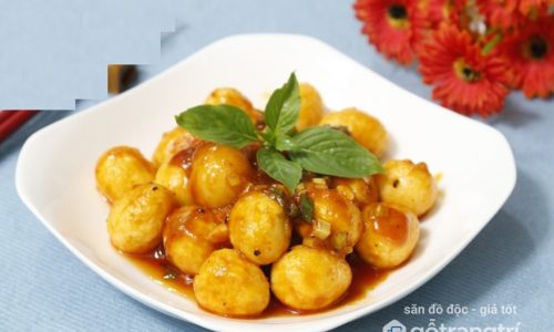 Cách làm trứng cút sốt chua ngọt đậm đà, thơm nức mũi