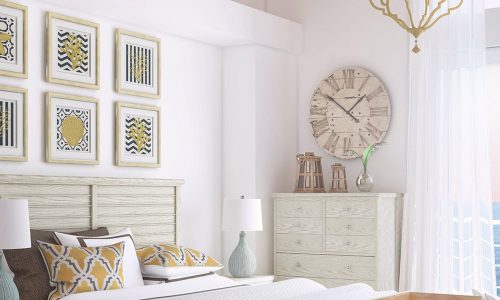 vị trí treo đồng hồ