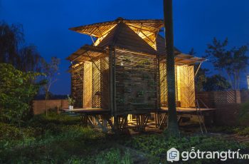 Chiêm ngưỡng ngôi nhà bằng Tre có tính ứng dụng cao ở Hà Nội