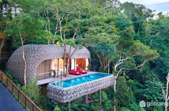 Độc đáo những ngôi nhà tổ chim đẹp mê hồn nằm cheo leo trên núi