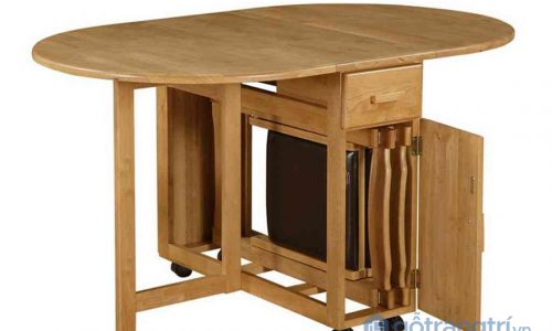 Tham khảo những mẫu bàn ăn thông minh cho nhà nhỏ đáng sở hữu