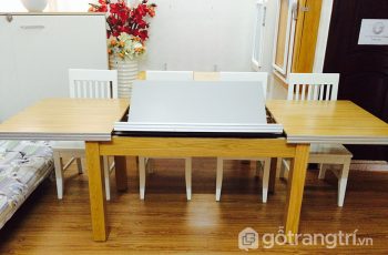 Bàn ăn thông minh kéo dài – sự lựa chọn cho không gian sống hiện đại