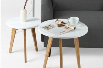 Những mẫu bàn trà gỗ tròn đẹp phong cách hiện đại nổi bật 2018