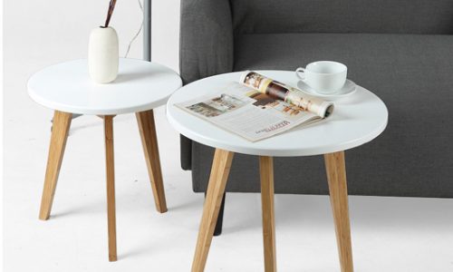 Những mẫu bàn trà gỗ tròn đẹp phong cách hiện đại nổi bật 2018