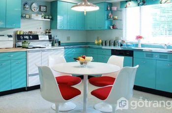 Nét đẹp hoài cổ trong thiết kế nội thất phong cách Retro