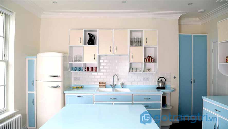 NÉT ĐẸP HOÀI CỔ TRONG THIẾT KẾ NỘI THẤT PHONG CÁCH RETRO — GỖ TRANG TRÍ NỘI THẤT THIẾT KẾ PHÒNG BẾP PHONG CÁCH RETRO