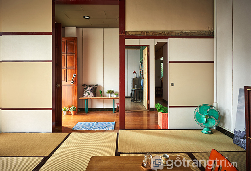 SỰ LỘT XÁC TRONG CĂN HỘ MANG KIẾN TRÚC NHẬT BẢN SAU THẾ CHIẾN Ở KAOHSIUNG &MDASH; GỖ TRANG TRÍ