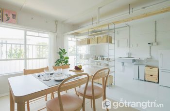Căn hộ nhỏ 56m² tại Nhật tràn ngập sự thoáng sáng, rộng rãi