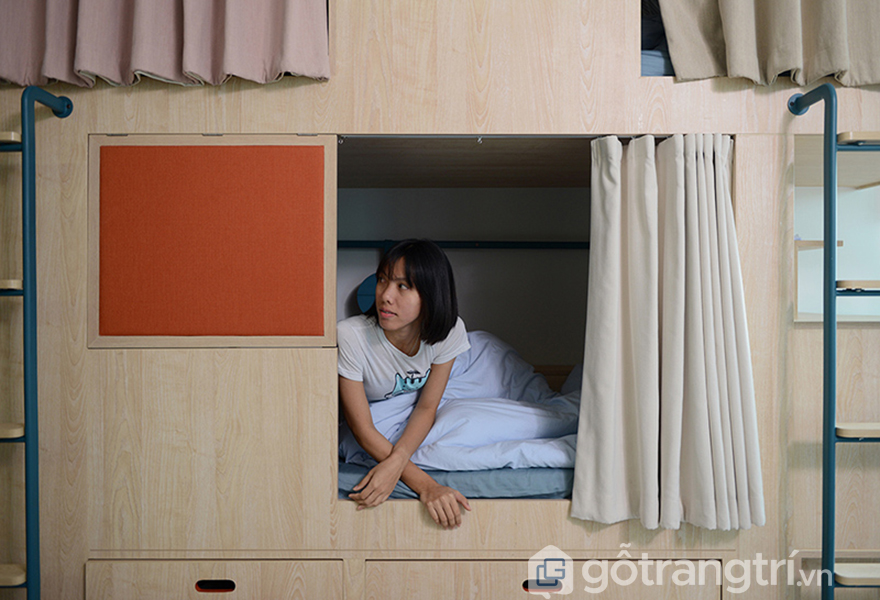 Khu vực phòng ngủ của mỗi người