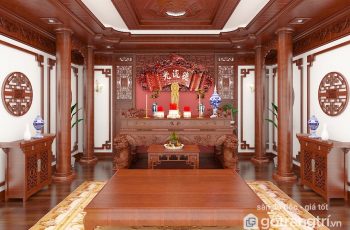Kiêng kỵ khi đặt bàn thờ gia tiên trong nhà