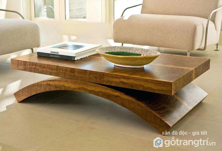 Những mẫu bàn trà gỗ đẹp nhất 2018 - bàn trà gỗ tự nhiên