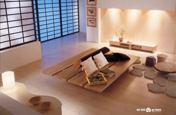 10 mẫu bàn trà gỗ Nhật đẹp đậm chất phong cách trà đạo