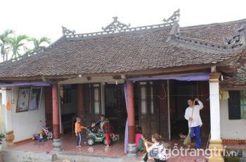 Ngôi nhà trăm tuổi tại Hà Nội có bức thiều châu dát vàng