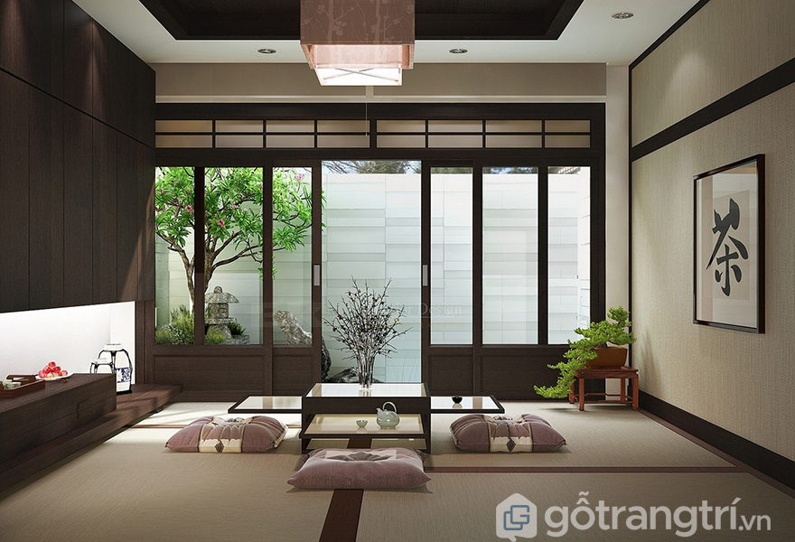 Những nội thất thấp được ưa chuộng trong phong cách Nhật Bản