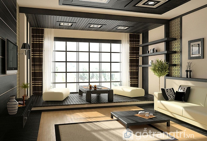 Phong cách Nhật Bản có thiết kế đơn giản