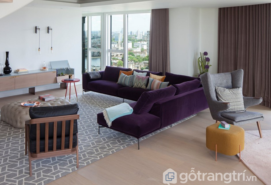 Phòng khách rộng rãi cho mọi người với nhiều cá tính khác nhau