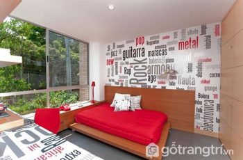 Vách ngăn trượt thông minh tôn lên sự cá tính cho căn hộ 82m2 (P2)