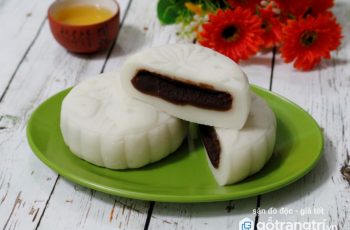 Cách làm bánh dẻo nhân đậu đỏ