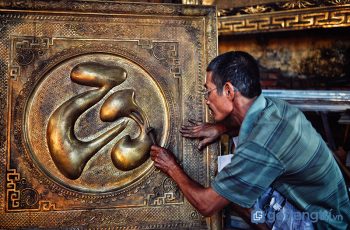 Tinh hoa chạm bạc Đồng Xâm - làng nghề truyền thống tỉnh Thái Bình