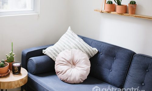 Gối tựa tròn – xu hướng mới trong trang trí nội thất hiện đại