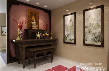 Phong thủy phòng thờ cho người mệnh Mộc để mang lại may mắn